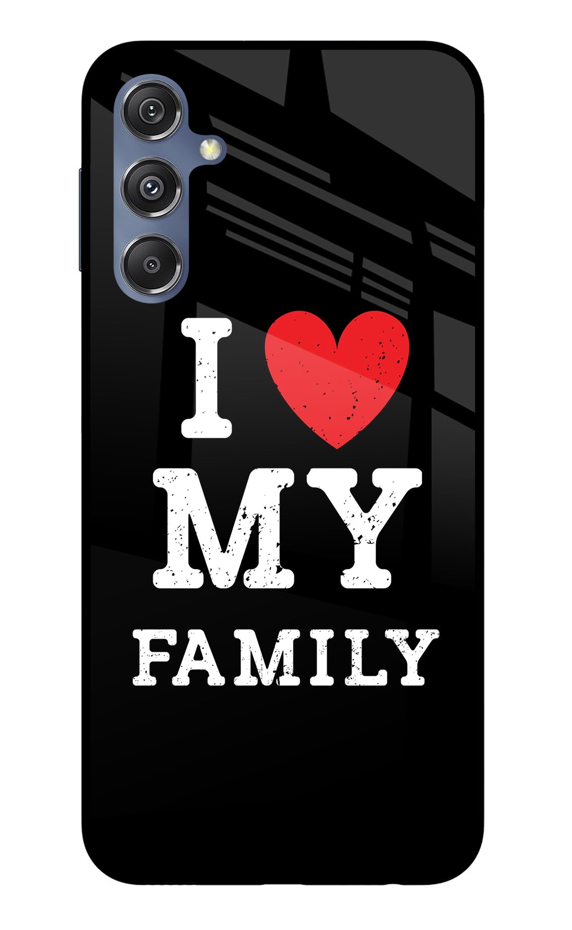 I Love My Family Samsung M34 5G/F34 5G Glass Case