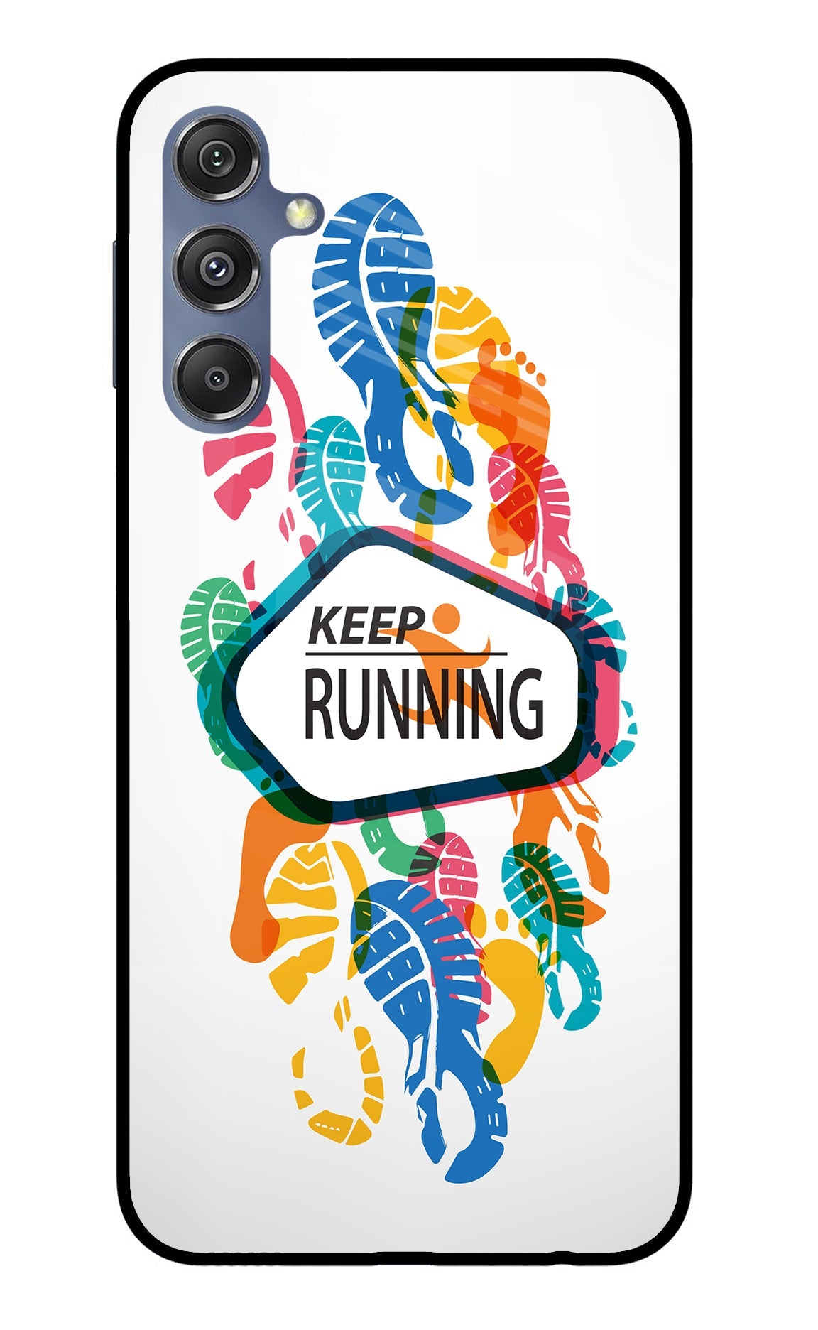 Keep Running Samsung M34 5G/F34 5G Glass Case