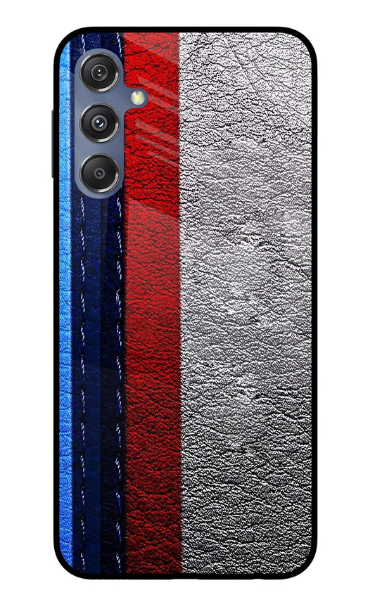 BMW Stripes Samsung M34 5G/F34 5G Glass Case