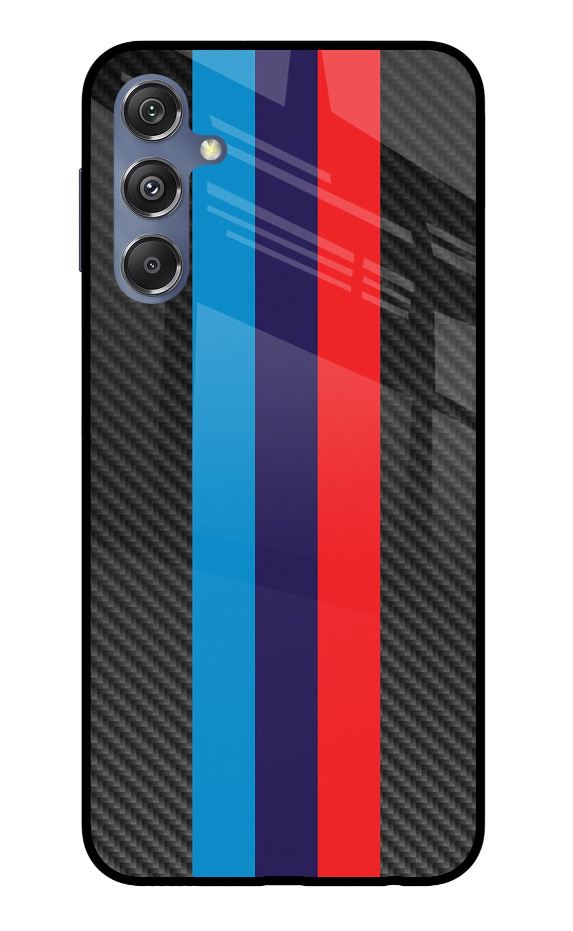 BMW Stripes Pattern Samsung M34 5G/F34 5G Back Cover