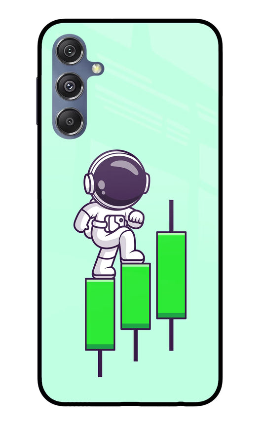 Astronaut Trader Samsung M34 5G/F34 5G Glass Case