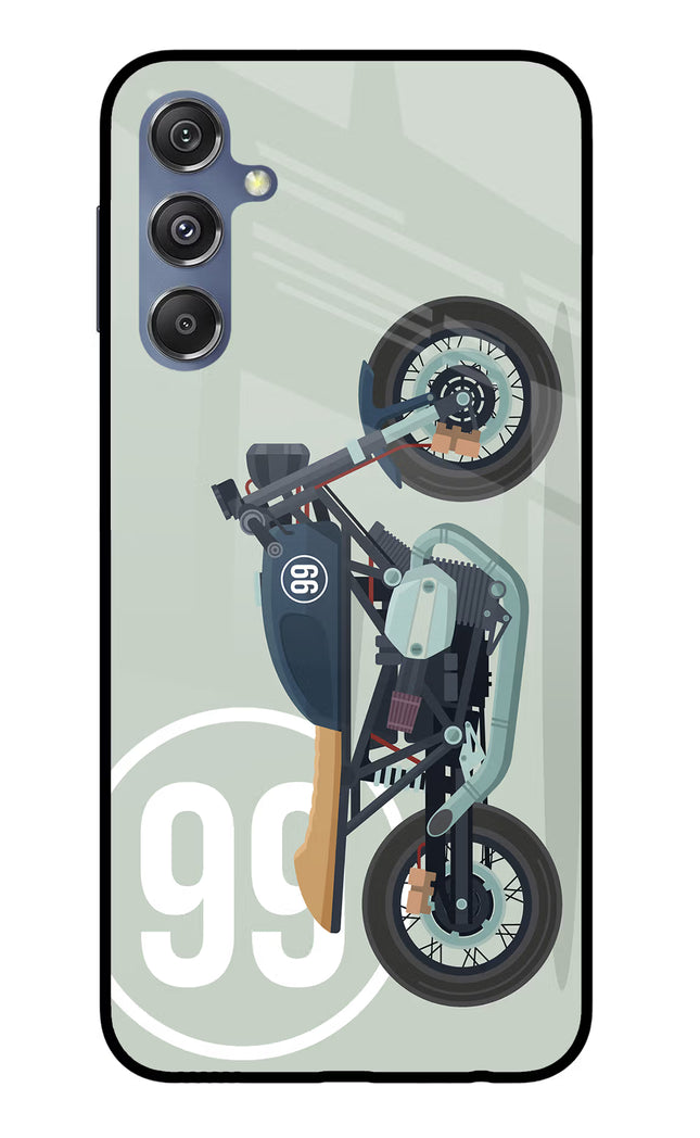 Classic Cafe Racer 99 Samsung M34 5G/F34 5G Glass Case