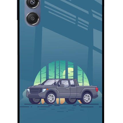 Retro Garage Vibe Samsung M34 5G/F34 5G Glass Case
