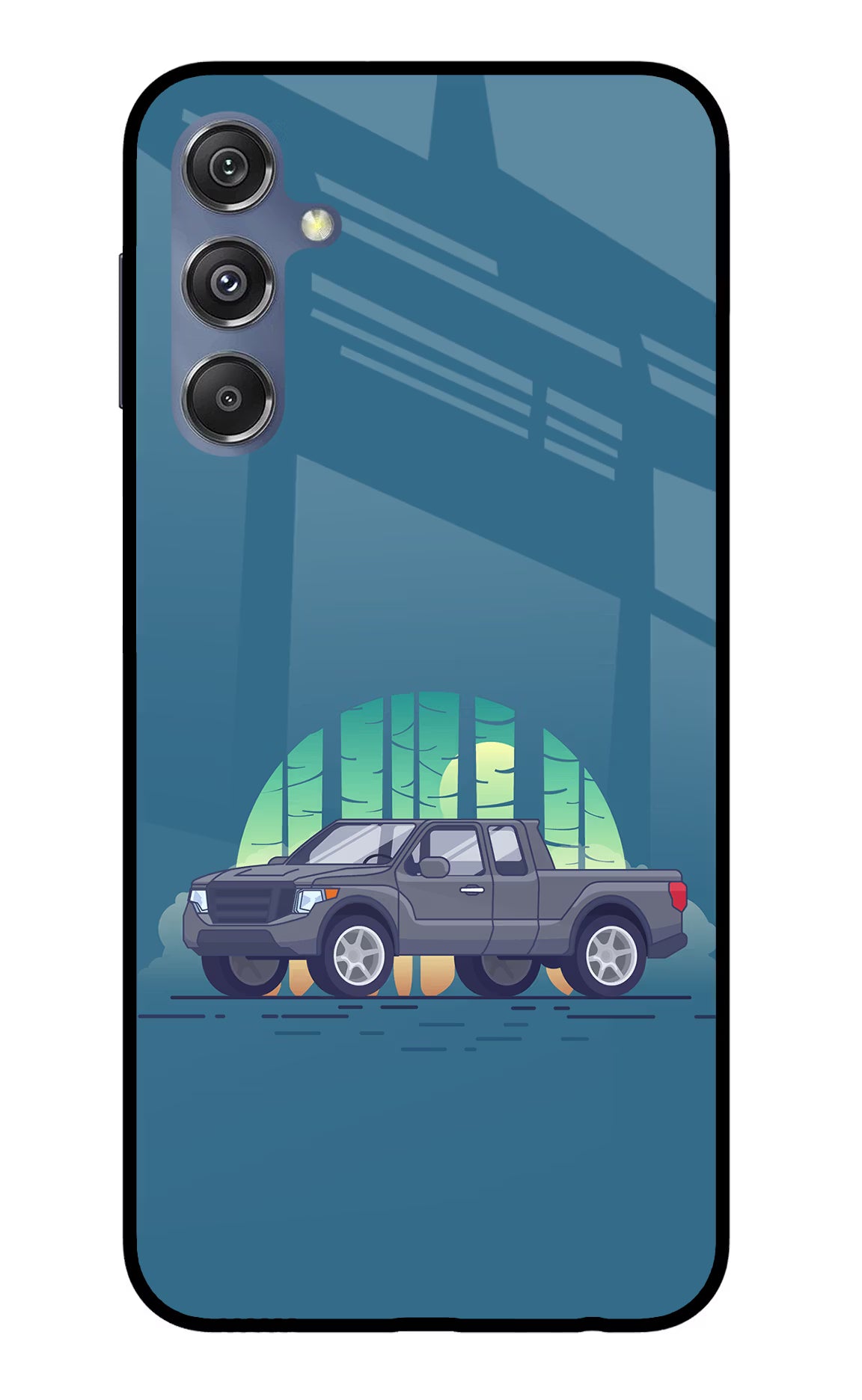 Retro Garage Vibe Samsung M34 5G/F34 5G Glass Case