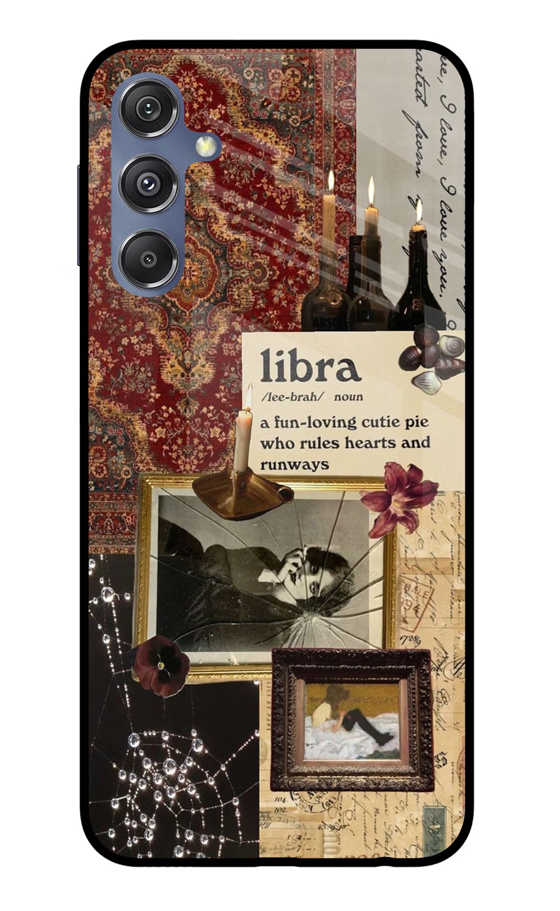 Libra Zodiac Samsung M34 5G/F34 5G Glass Case