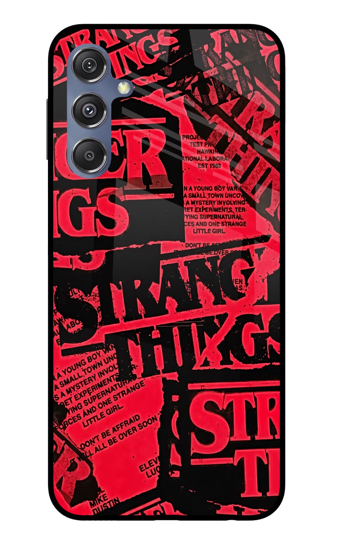 Ordinary Things Samsung M34 5G/F34 5G Glass Case Back Cover by Casekaro