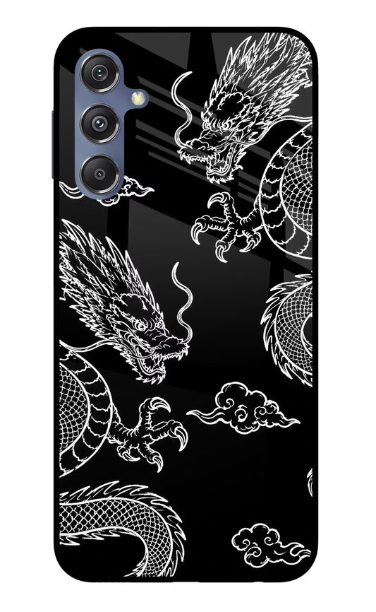 Twin Dragons Samsung M34 5G/F34 5G Glass Case
