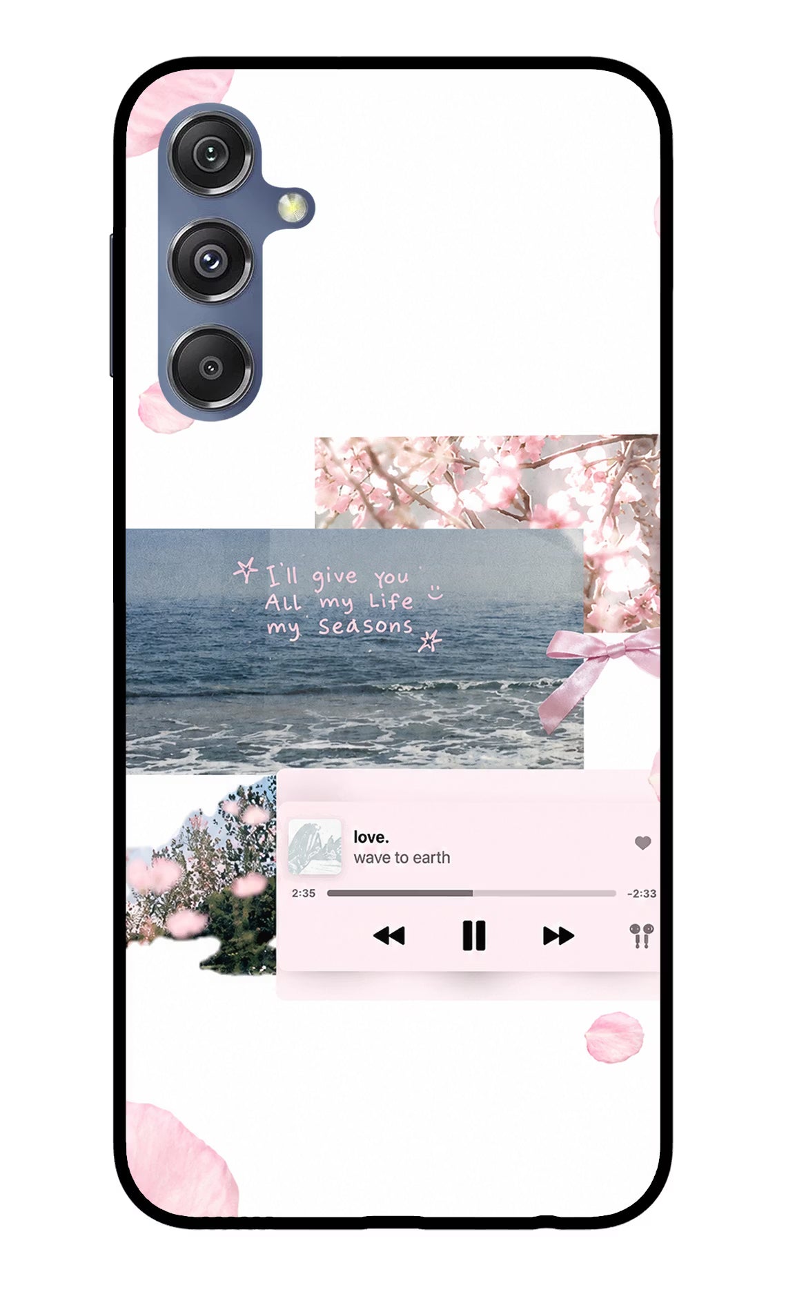 Wave to earth Samsung M34 5G/F34 5G Glass Case