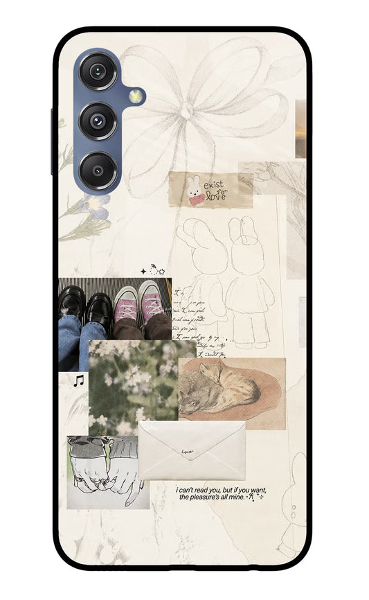 Soft Aesthetic Samsung M34 5G/F34 5G Glass Case