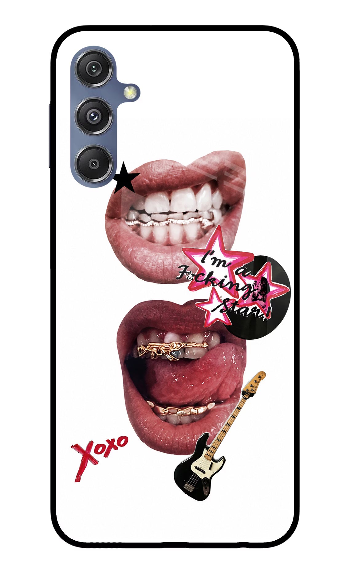 Rockstar Samsung M34 5G/F34 5G Glass Case