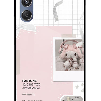 Pantone Asthetic Samsung M34 5G/F34 5G Glass Case Back Cover by Casekaro