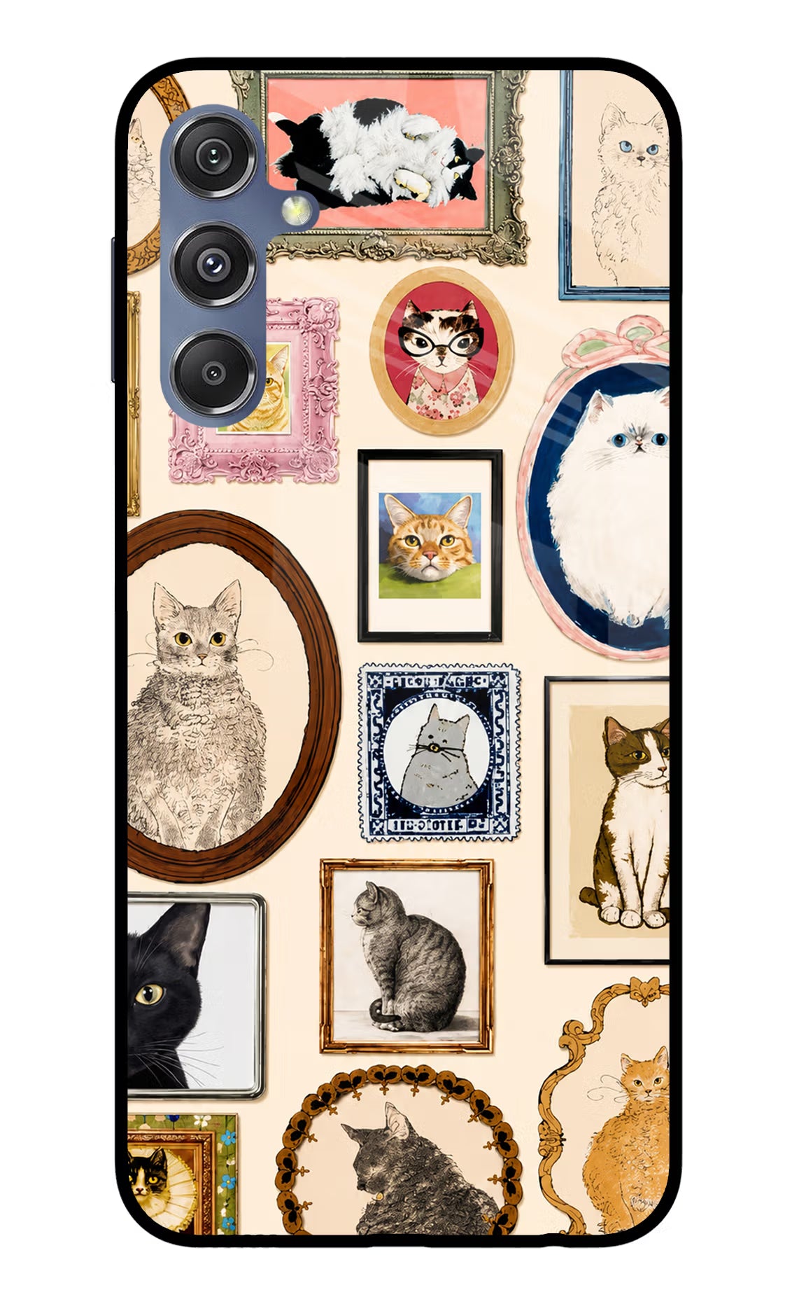 Mirror Cats Samsung M34 5G/F34 5G Glass Case