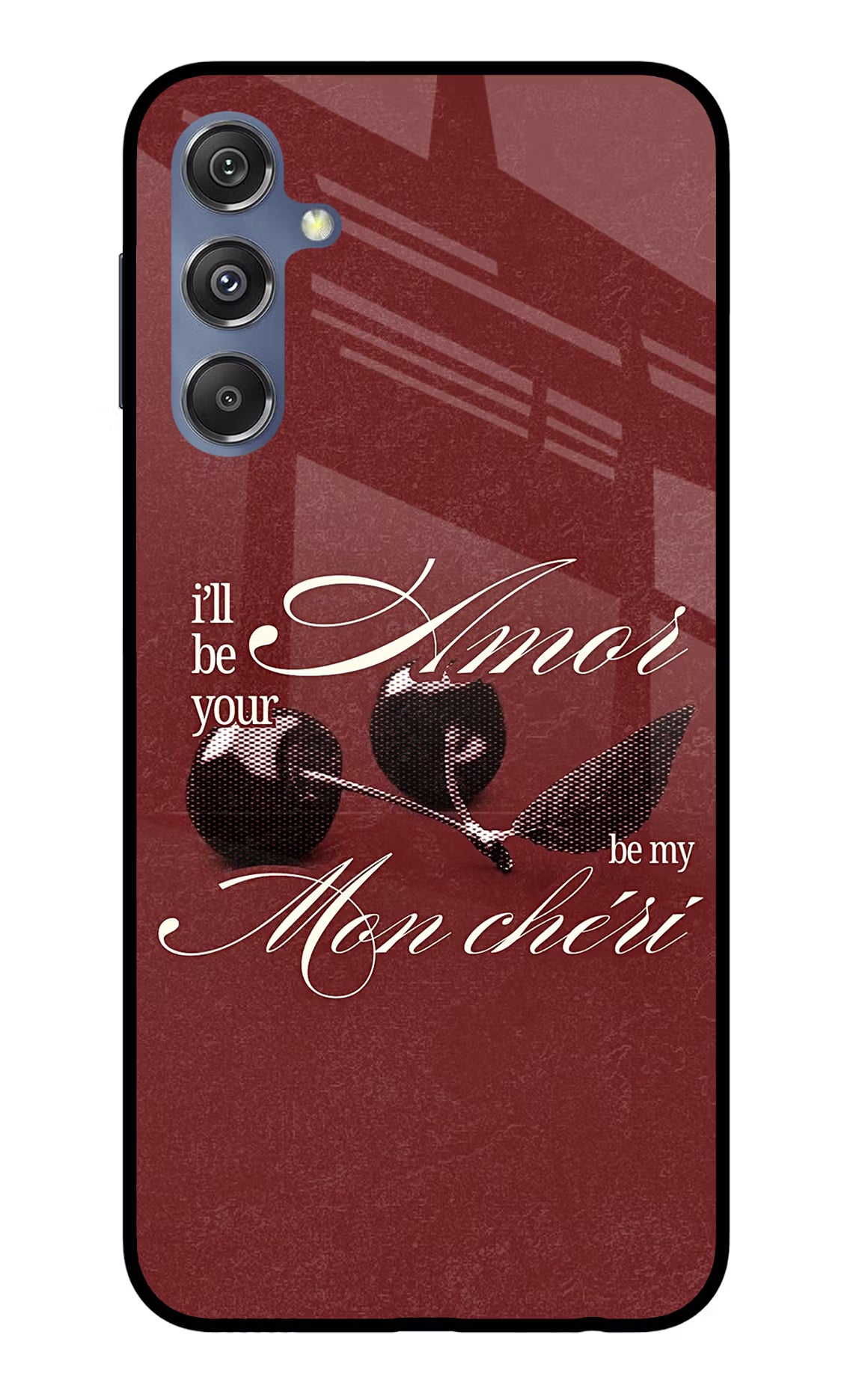Velvet Cherry Samsung M34 5G/F34 5G Glass Case