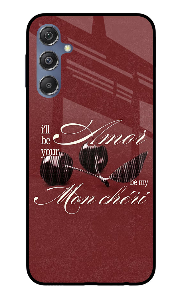 Velvet Cherry Samsung M34 5G/F34 5G Glass Case