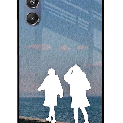 Coastal Dream Samsung M34 5G/F34 5G Glass Case Back Cover by Casekaro