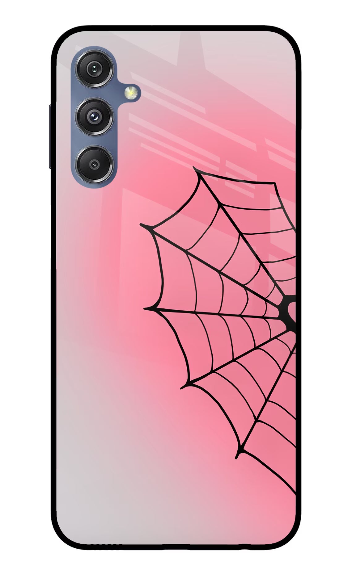 Pink Web Samsung M34 5G/F34 5G Glass Case
