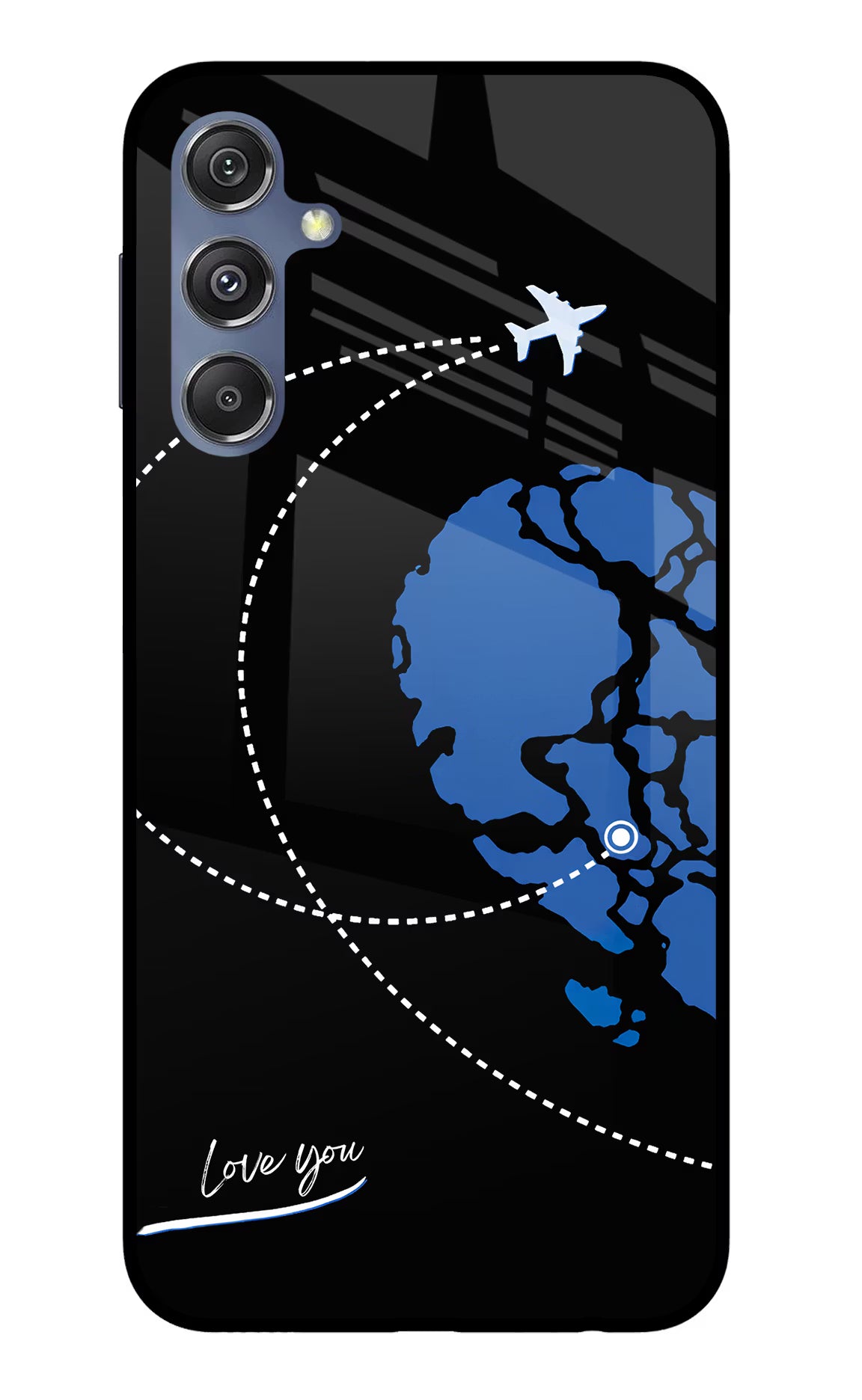 Love Orbit Samsung M34 5G/F34 5G Glass Case