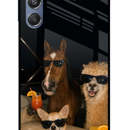 Party Squad Samsung M34 5G/F34 5G Glass Case