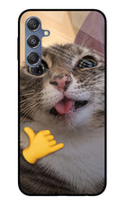 Silly Cat Call Samsung M34 5G/F34 5G Glass Case