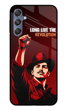 Bhagat Singh Revolution Samsung M34 5G/F34 5G Glass Case