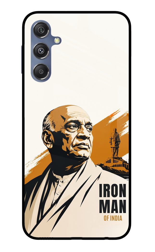 Sardar Patel Iron Will Samsung M34 5G/F34 5G Glass Case