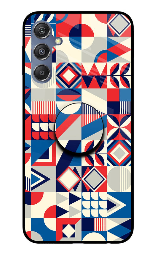 Colorful Pattern Samsung M34 5G/F34 5G Glass Case