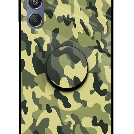Camouflage Samsung M34 5G/F34 5G Glass Case
