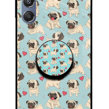 Pug Dog Samsung M34 5G/F34 5G Glass Case