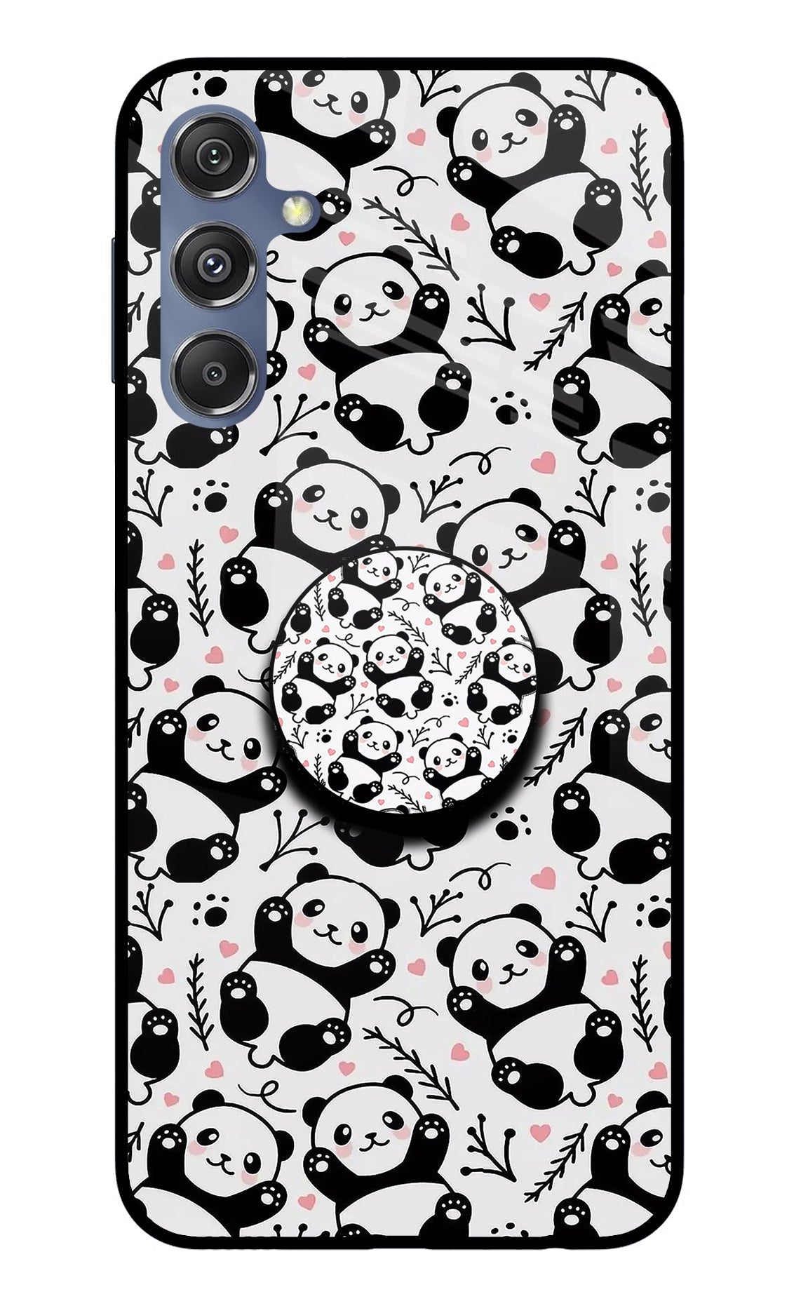 Cute Panda Samsung M34 5G/F34 5G Glass Case