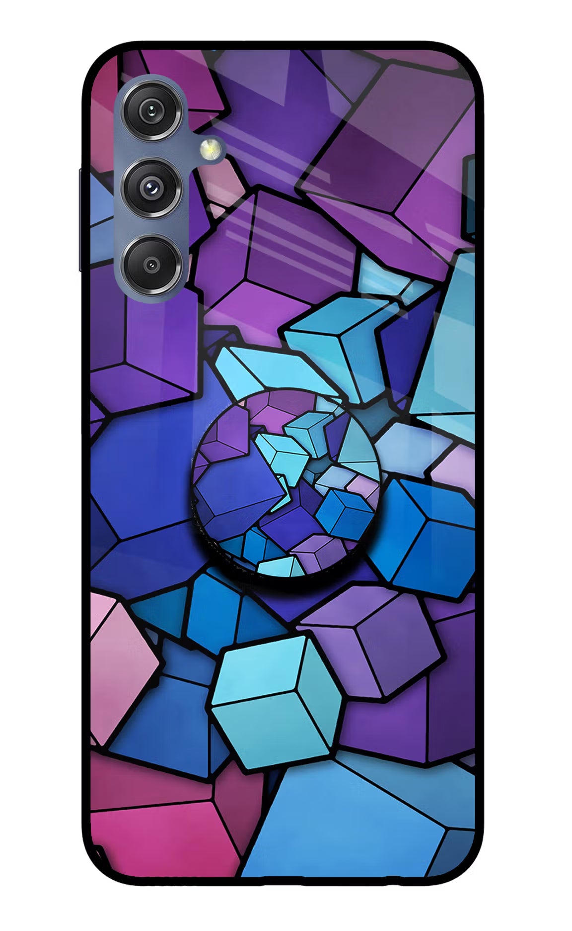 Cubic Abstract Samsung M34 5G/F34 5G Pop Case by Casekaro