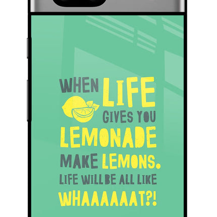 Quote Google Pixel 7A Glass Case