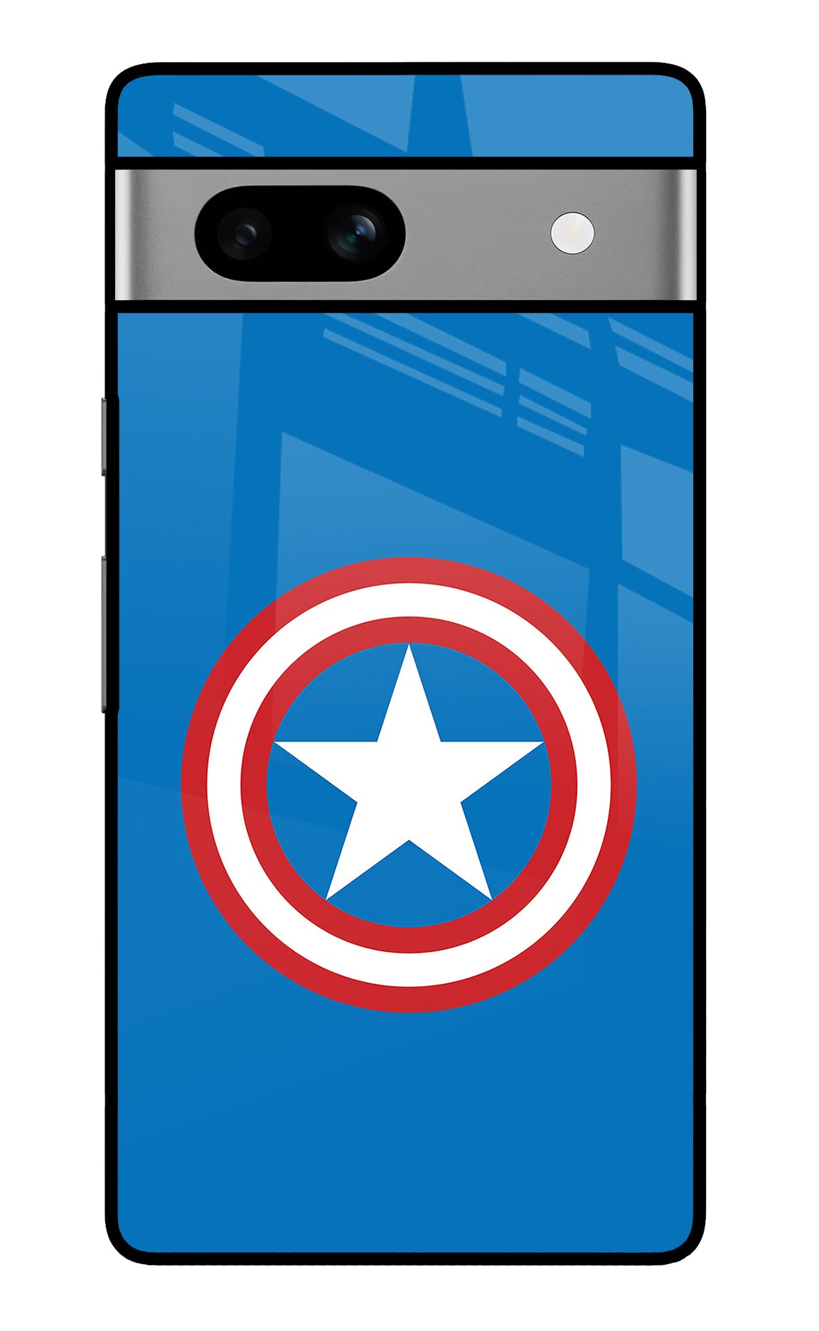 Captain America Logo Google Pixel 7A Back Cover