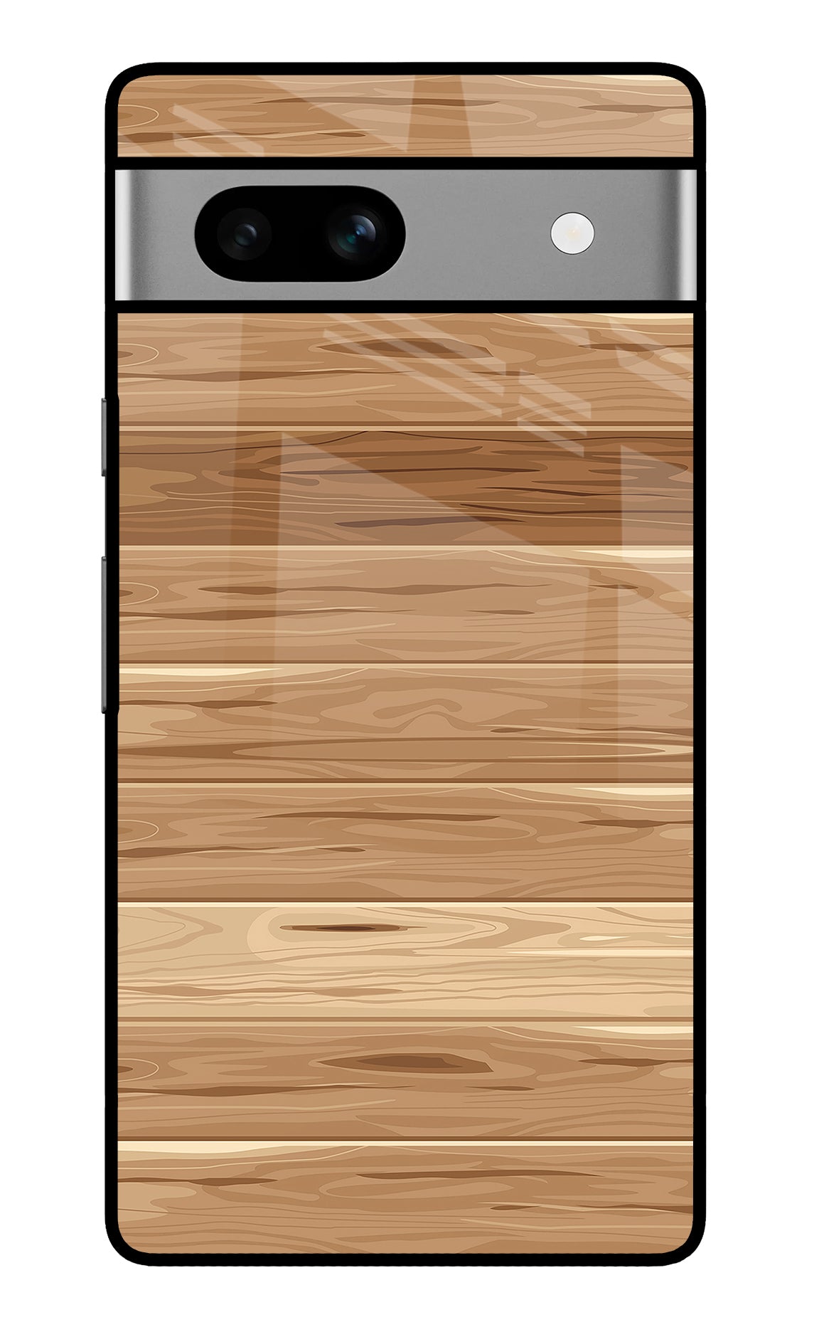 Wooden Vector Google Pixel 7A Back Cover