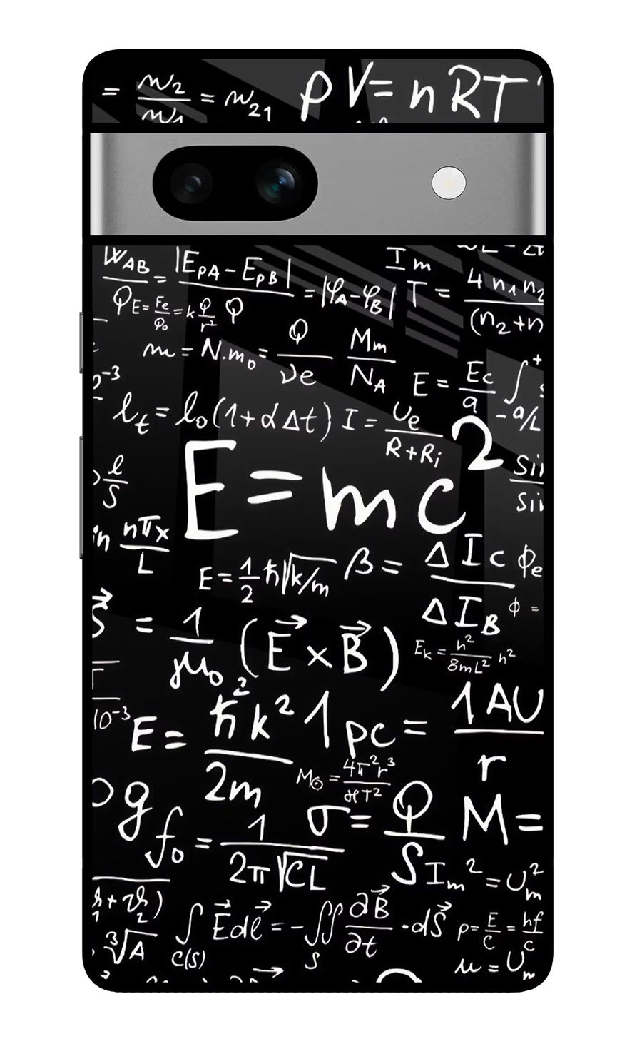 Physics Formula Google Pixel 7A Back Cover, Glass case