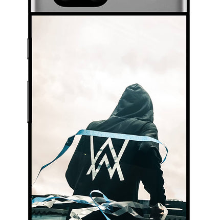 Alan Walker Google Pixel 7A Glass Case
