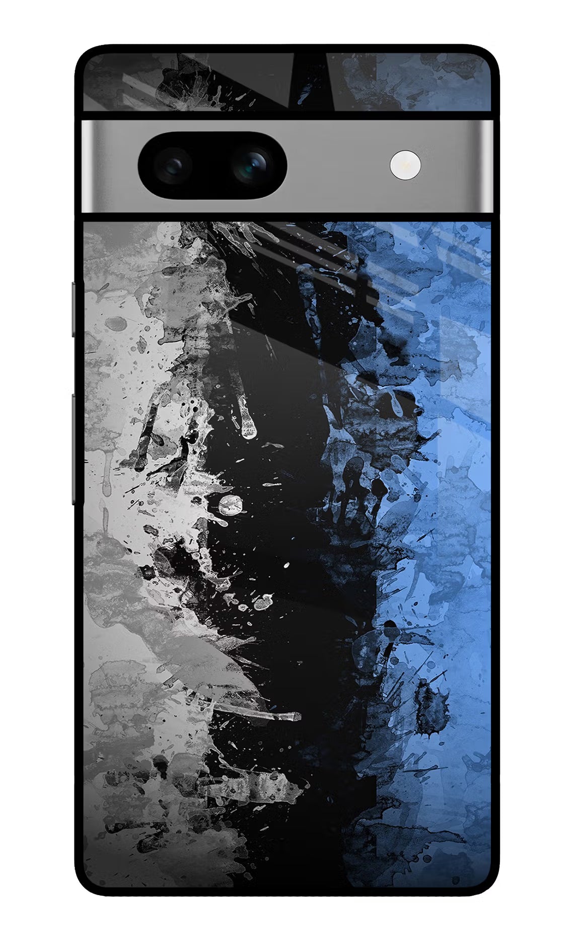 Artistic Design Google Pixel 7A Glass Case Back Cover by Casekaro