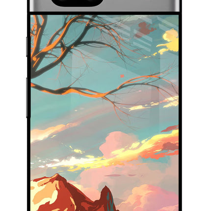 Scenery Google Pixel 7A Glass Case