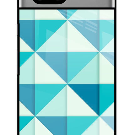 Abstract Google Pixel 7A Glass Case