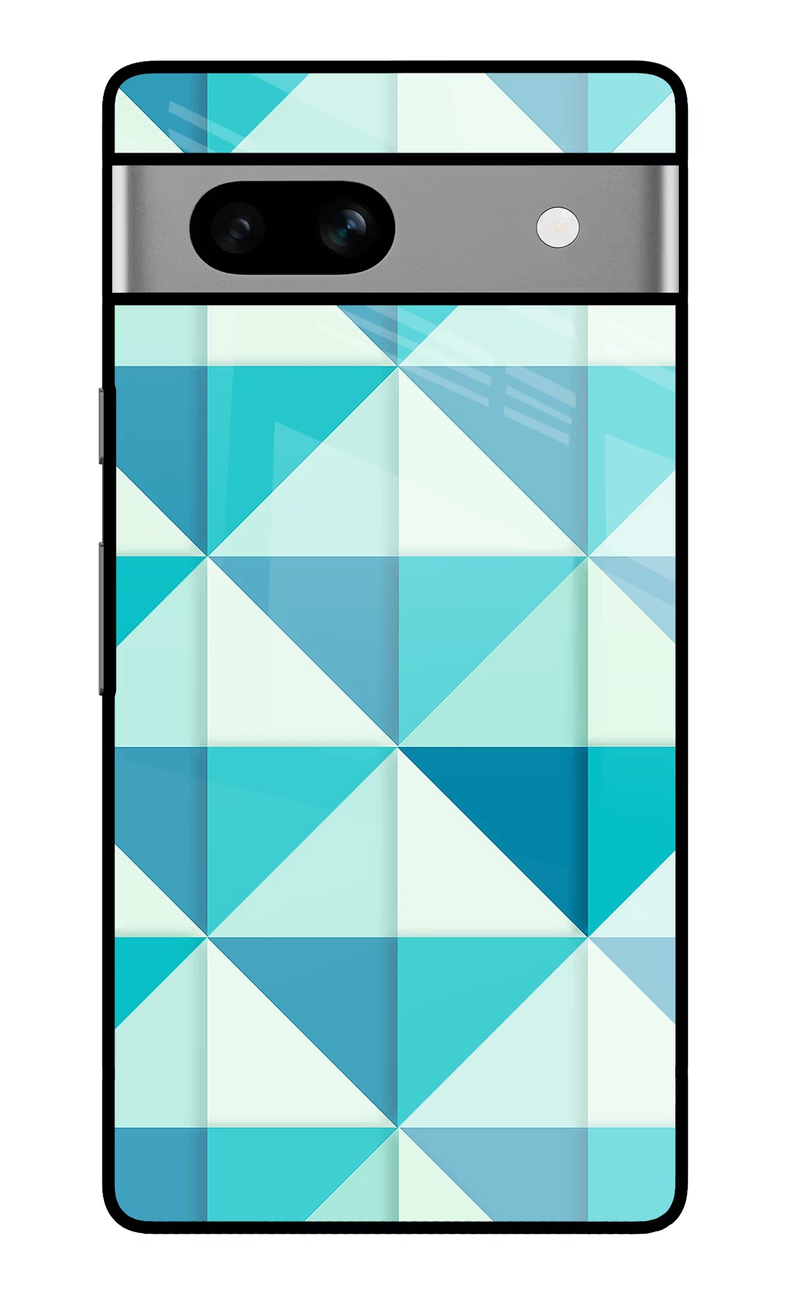 Abstract Google Pixel 7A Glass Case Back Cover by Casekaro