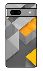 Abstract Google Pixel 7A Glass Case