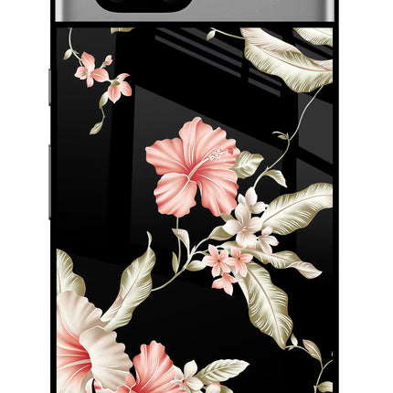 Flowers Google Pixel 7A Glass Case