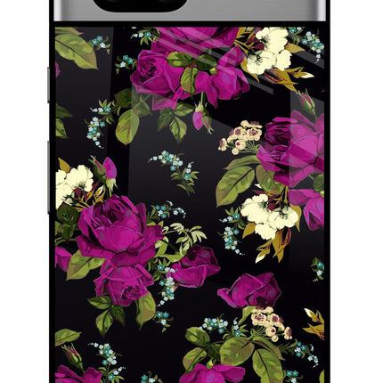 Flowers Google Pixel 7A Glass Case
