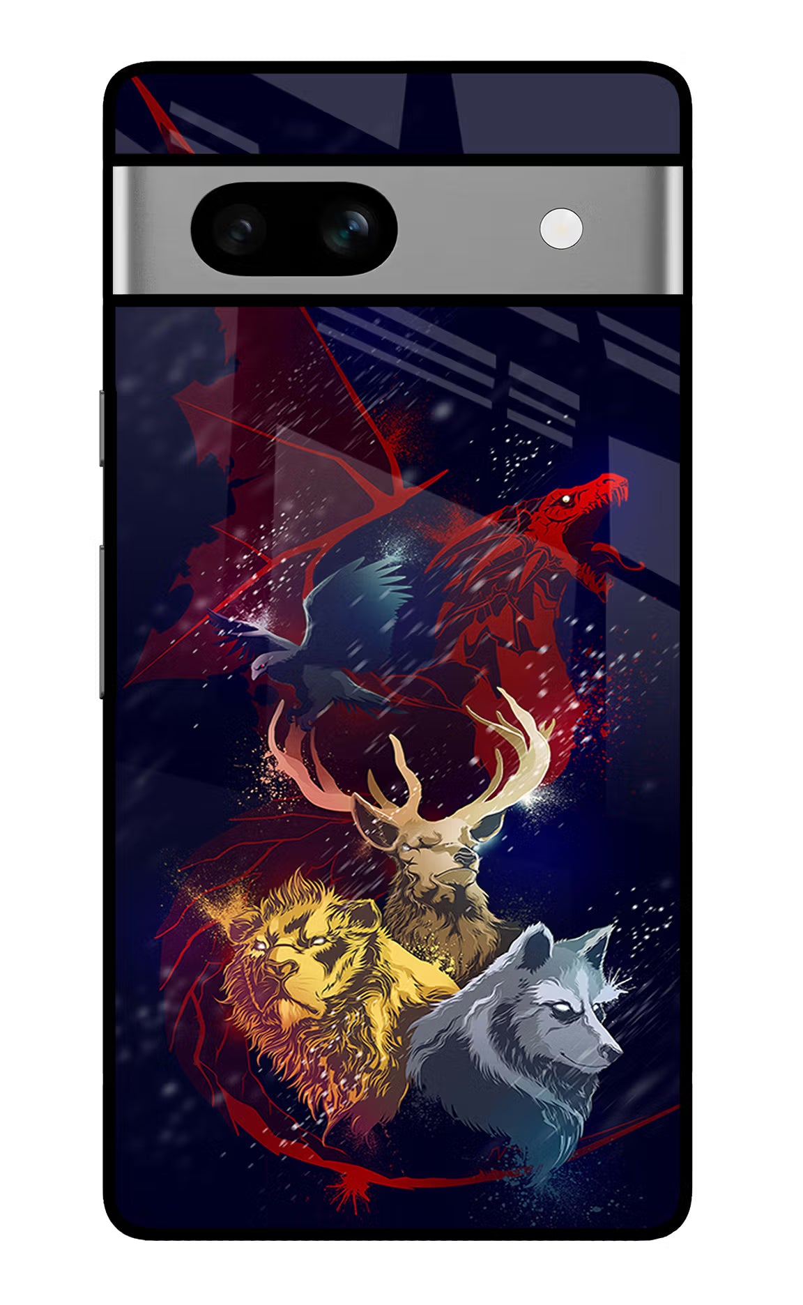 Game Of Thrones Google Pixel 7A Glass Case Back Cover by Casekaro
