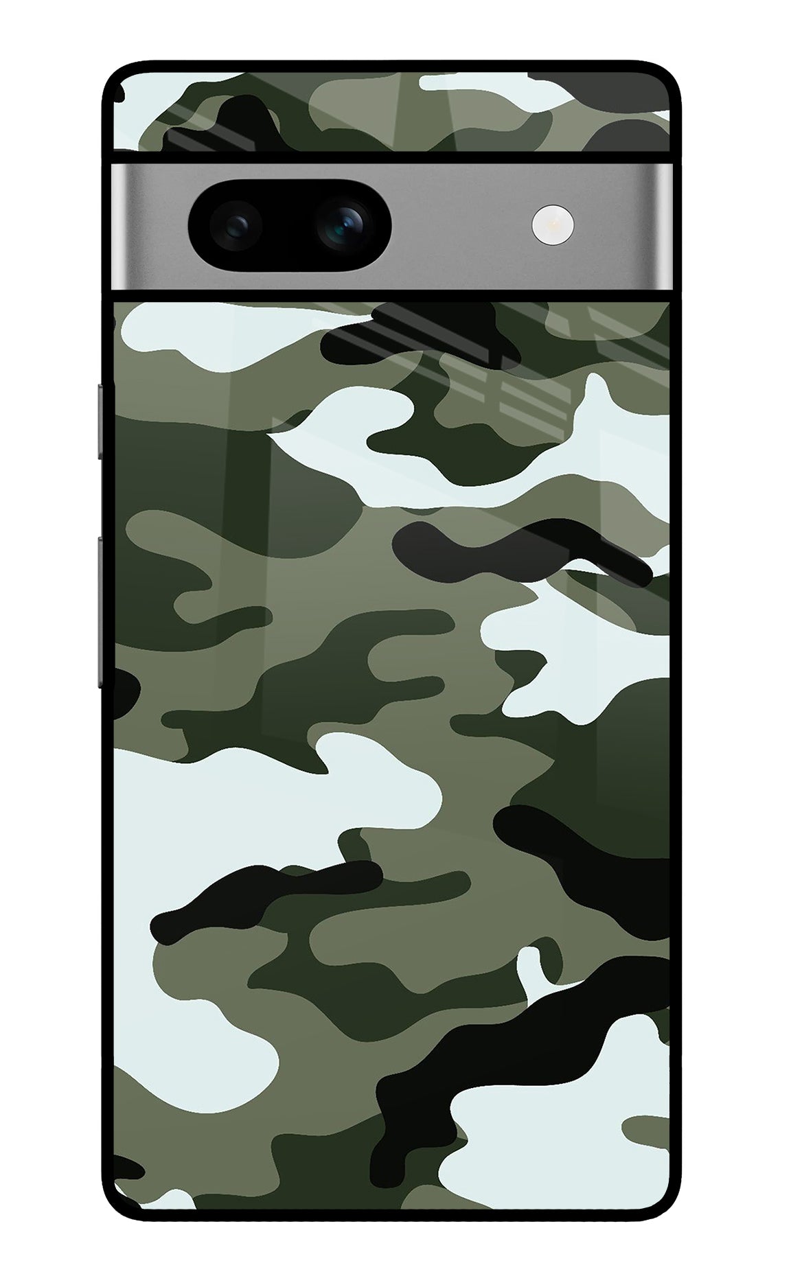 Camouflage Google Pixel 7A Back Cover