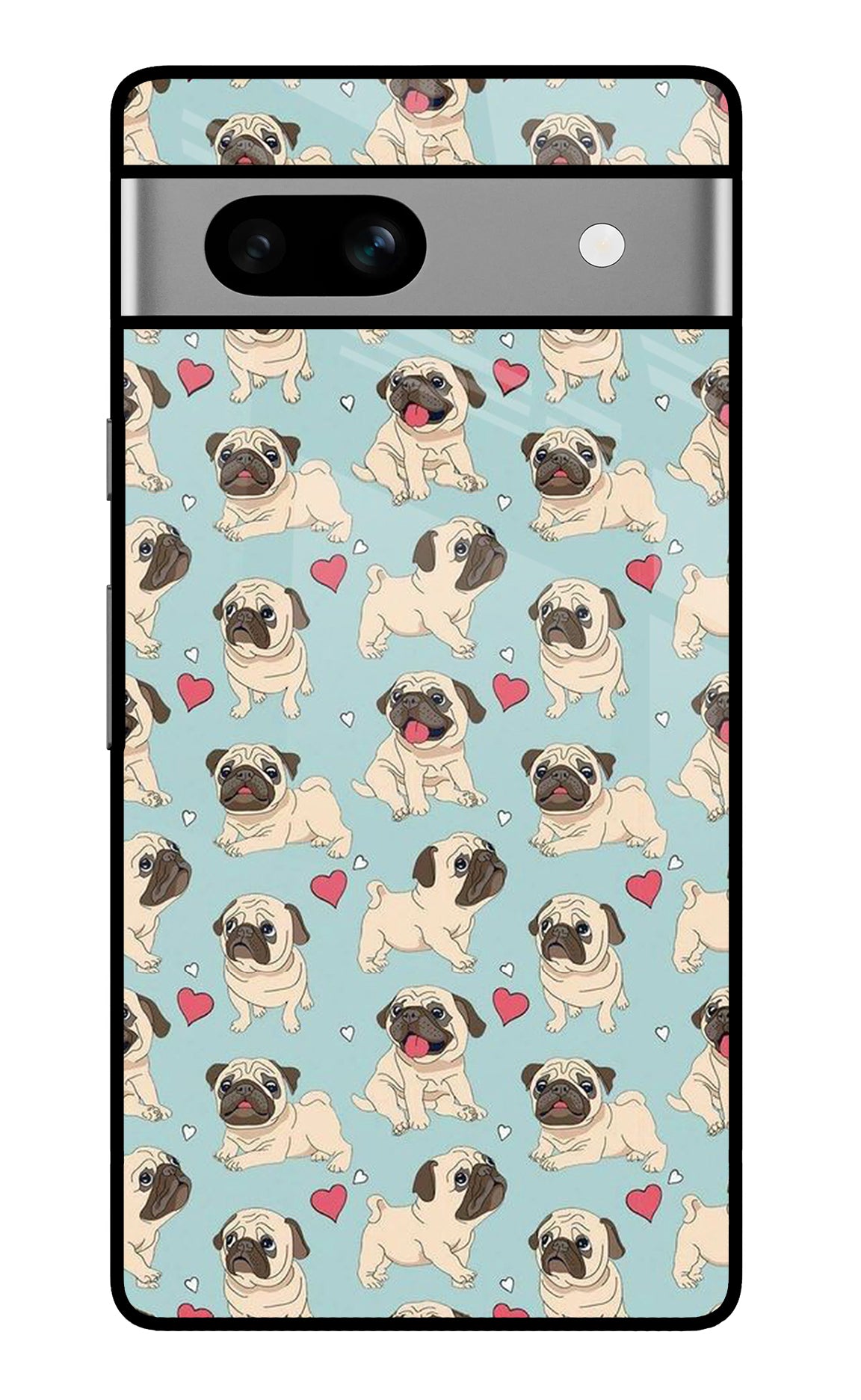 Pug Dog Google Pixel 7A Back Cover