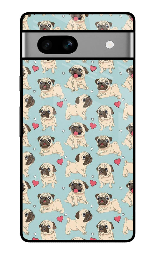 Pug Dog Google Pixel 7A Glass Case