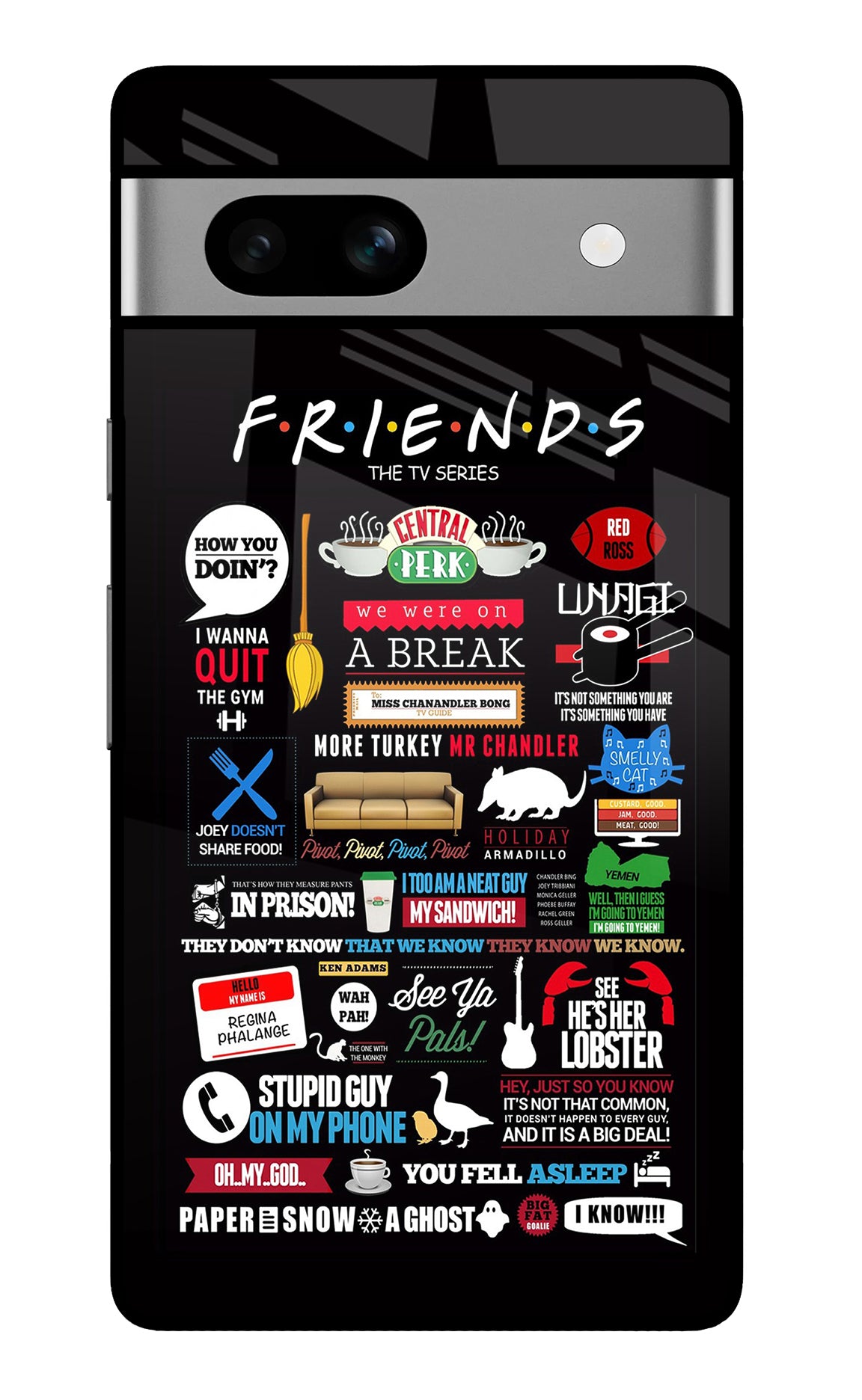 FRIENDS Google Pixel 7A Back Cover