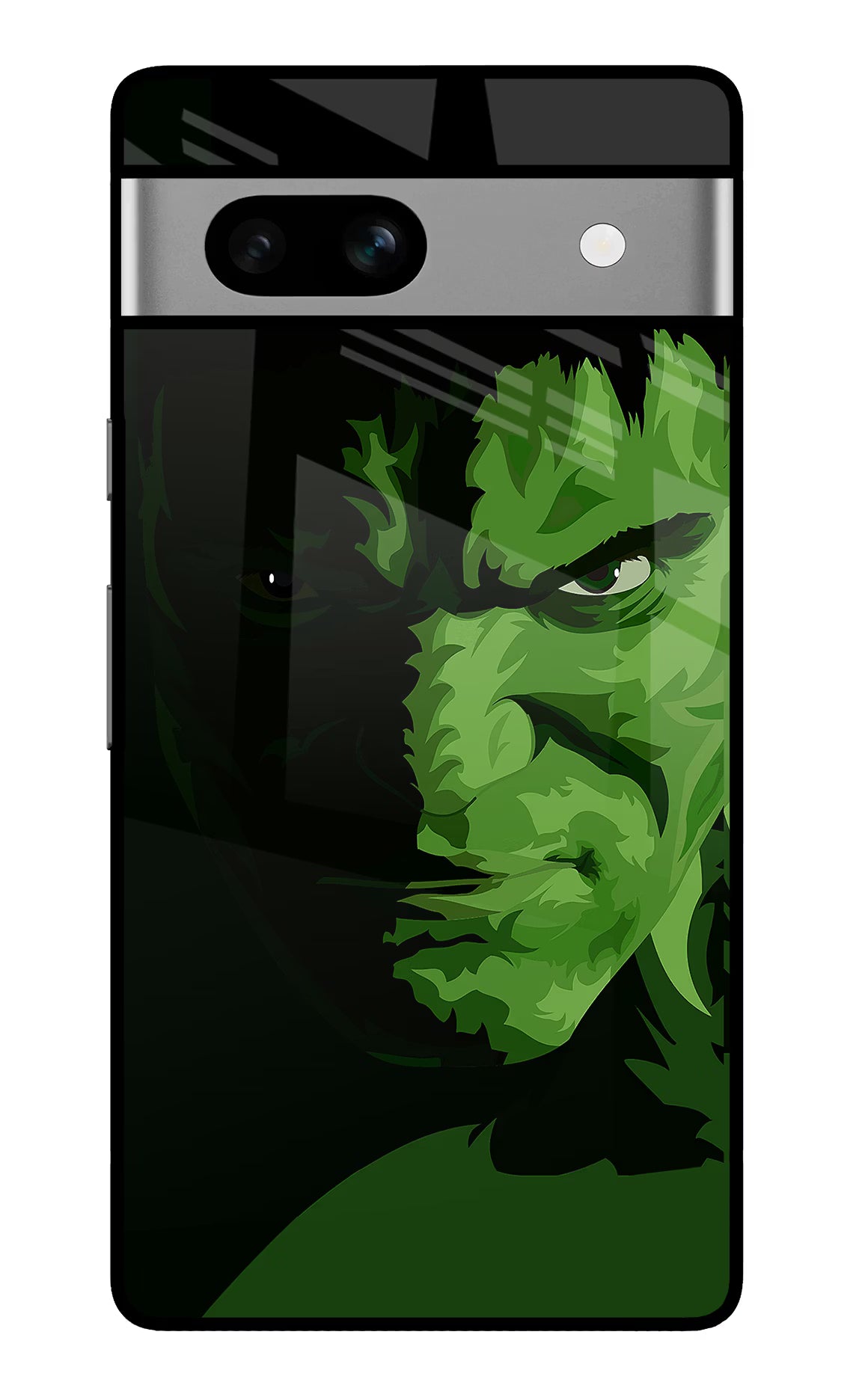 HULK Google Pixel 7A Glass Case Back Cover by Casekaro