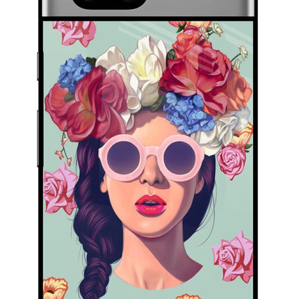 Pretty Girl Google Pixel 7A Glass Case