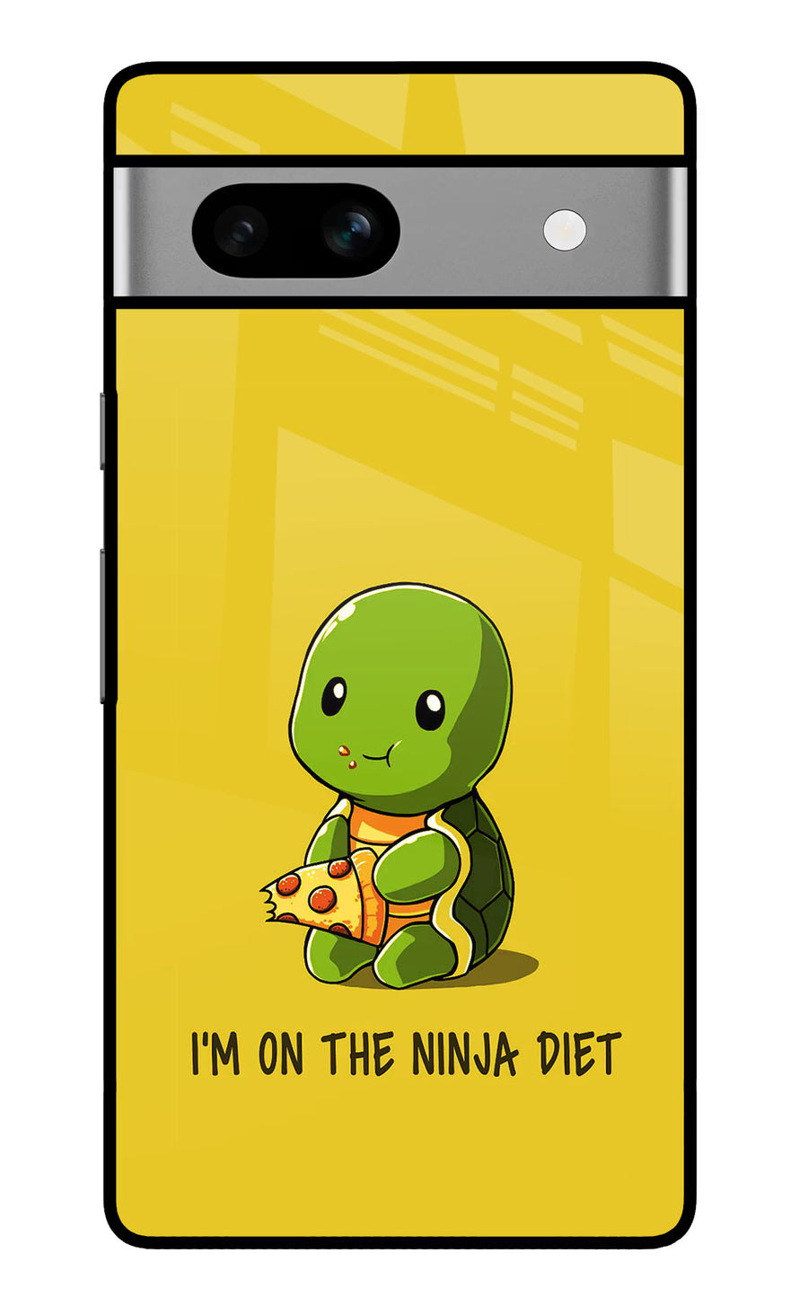 I'm on Ninja Diet Google Pixel 7A Back Cover, Glass case